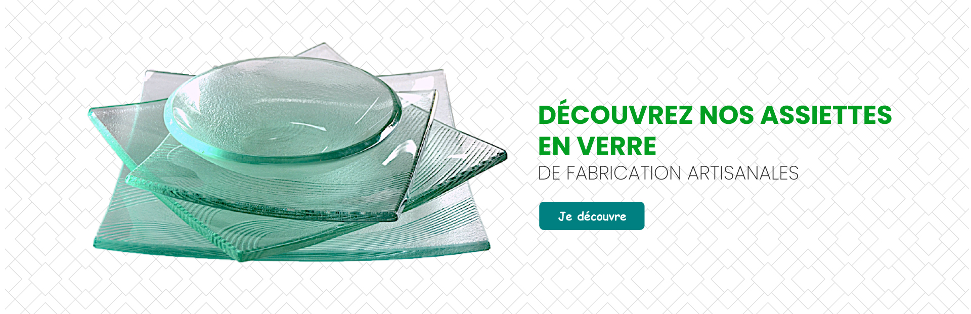 Dcouvrez nos assiettes en verre